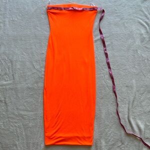 Solid tube bodycon dress